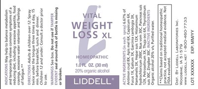 LIDL68 Vital Weight Loss XL LBL 8 8 18